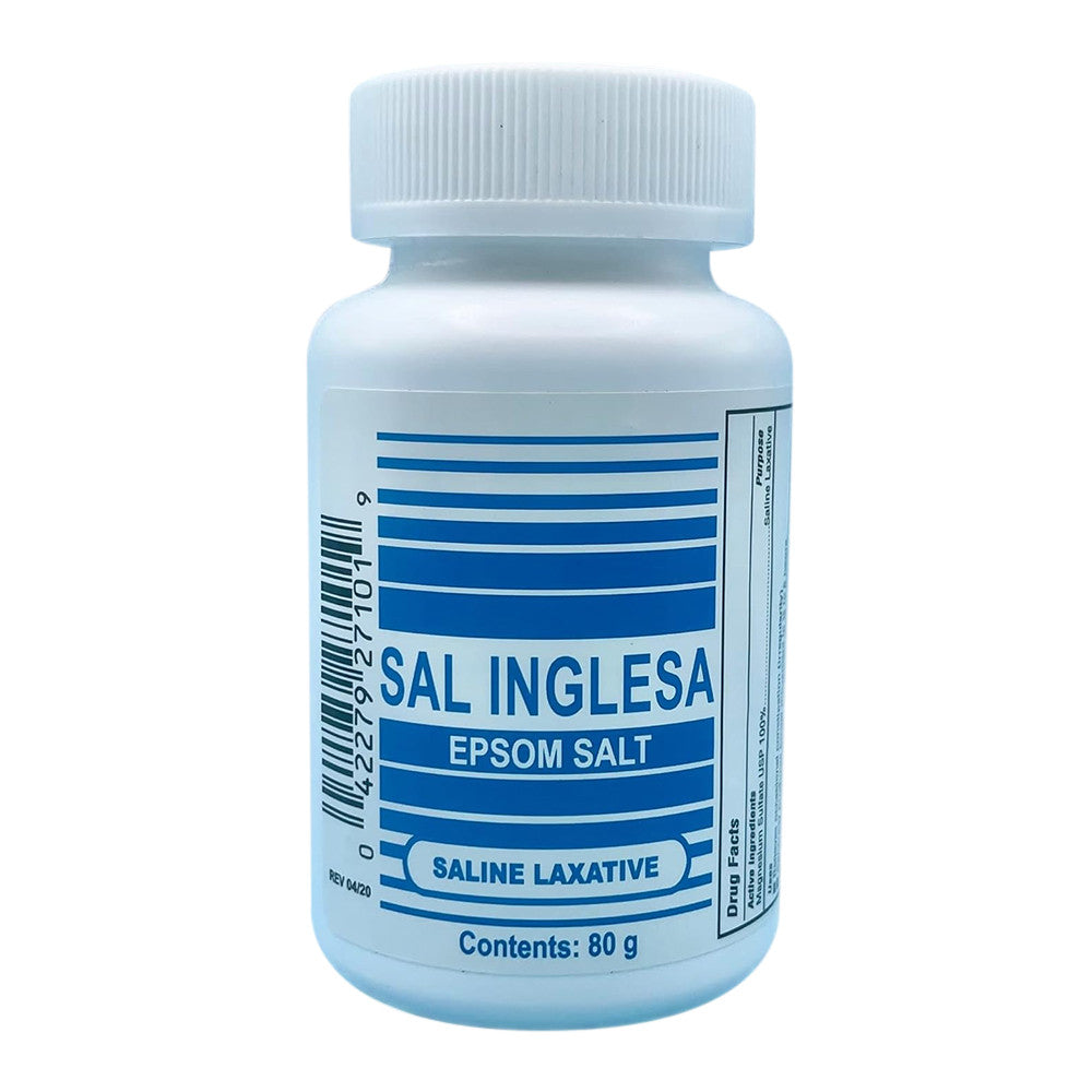 Sal Inglesa Epsom Salt Saline Laxative, 2.82 Oz